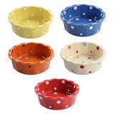 Maxbell Cat Bowl Stable Dog Bowl Cat Food Plate Pets Feeding Station Pet Feeder Red