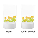 Maxbell Transparent Acrylic Message Board Memo Light up Daily Moment Warm White