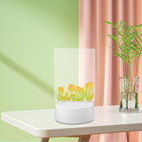 Maxbell Transparent Acrylic Message Board Memo Light up Daily Moment Warm White