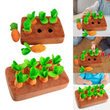 Maxbell Carrot play Developmental Educational Pulling Motor Skill Interaction 6 Carrots