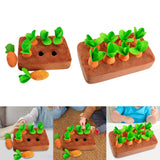 Maxbell Carrot play Developmental Educational Pulling Motor Skill Interaction 6 Carrots