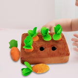 Maxbell Carrot play Developmental Educational Pulling Motor Skill Interaction 6 Carrots