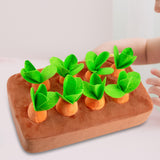 Maxbell Carrot play Developmental Educational Pulling Motor Skill Interaction 8 Carrots