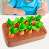 Maxbell Carrot play Developmental Educational Pulling Motor Skill Interaction 8 Carrots