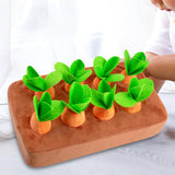Maxbell Carrot play Developmental Educational Pulling Motor Skill Interaction 8 Carrots