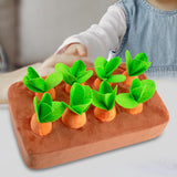 Maxbell Carrot play Developmental Educational Pulling Motor Skill Interaction 8 Carrots