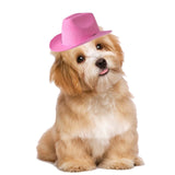 Maxbell Cute Pets Hat Headwear Nonwoven Fabric Soft for party wearing Holiday Pink