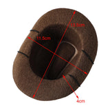 Maxbell Cute Pets Hat Headwear Nonwoven Fabric Soft for party wearing Holiday Brown