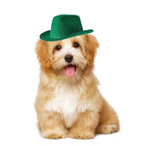 Maxbell Cute Pets Hat Headwear Nonwoven Fabric Soft for party wearing Holiday Green