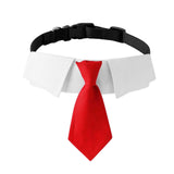Maxbell Modern Dogs Collar Walking Traveling Pets Gifts Boys Girls Dogs Pet Bow Tie Red