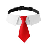 Maxbell Modern Dogs Collar Walking Traveling Pets Gifts Boys Girls Dogs Pet Bow Tie Red