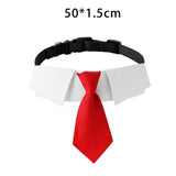 Maxbell Modern Dogs Collar Walking Traveling Pets Gifts Boys Girls Dogs Pet Bow Tie Red