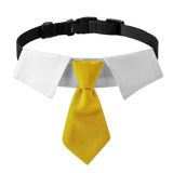 Maxbell Modern Dogs Collar Walking Traveling Pets Gifts Boys Girls Dogs Pet Bow Tie Yellow