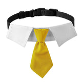 Maxbell Modern Dogs Collar Walking Traveling Pets Gifts Boys Girls Dogs Pet Bow Tie Yellow