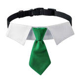 Maxbell Modern Dogs Collar Walking Traveling Pets Gifts Boys Girls Dogs Pet Bow Tie Green
