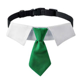 Maxbell Modern Dogs Collar Walking Traveling Pets Gifts Boys Girls Dogs Pet Bow Tie Green