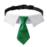 Maxbell Modern Dogs Collar Walking Traveling Pets Gifts Boys Girls Dogs Pet Bow Tie Green