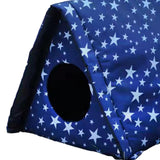 Maxbell Stray Cats Shelter Waterproof Furniture Small Dog Kennel Cat Bed Nest Tent 35cmx30cmx35cm