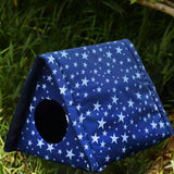 Maxbell Stray Cats Shelter Waterproof Furniture Small Dog Kennel Cat Bed Nest Tent 35cmx30cmx35cm