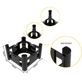 Maxbell Pet Water Bowl Large Capacity for Travel Vehicle Carried Car Stainless steel