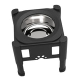 Maxbell Pet Water Bowl Large Capacity for Travel Vehicle Carried Car Stainless steel