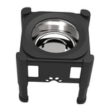 Maxbell Pet Water Bowl Large Capacity for Travel Vehicle Carried Car Stainless steel