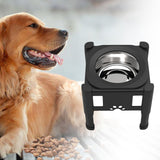 Maxbell Pet Water Bowl Large Capacity for Travel Vehicle Carried Car Stainless steel