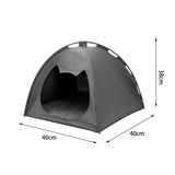 Maxbell cat House Warmer with Mat Pet Supplies Nest for Kitten Indoor Rabbit Small