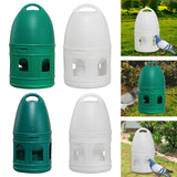 Maxbell Bird Water Drinker Parakeet Chicken Dove Feeder with Hanging Handle Green 5L
