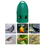 Maxbell Bird Water Drinker Parakeet Chicken Dove Feeder with Hanging Handle Green 5L