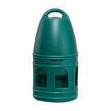 Maxbell Bird Water Drinker Parakeet Chicken Dove Feeder with Hanging Handle Green 3L