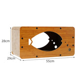 Maxbell Cat Scratching Board House Corrugated Cardboard Size 55x29x28cm Widely Used