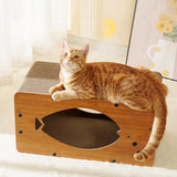 Maxbell Cat Scratching Board House Corrugated Cardboard Size 55x29x28cm Widely Used
