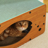 Maxbell Cat Scratching Board House Corrugated Cardboard Size 55x29x28cm Widely Used