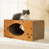 Maxbell Cat Scratching Board House Corrugated Cardboard Size 55x29x28cm Widely Used