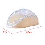 Maxbell Hamster Sand Bath Container Bathroom Toilets for Small Animal Chinchilla Blue