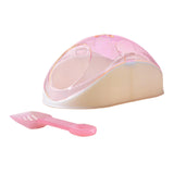 Maxbell Hamster Sand Bath Container Bathroom Toilets for Small Animal Chinchilla Pink