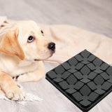 Maxbell Cat Dog Sniffing Mat IQ Training Slow Feeding Mat for Small/Large Dogs Gray