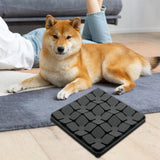 Maxbell Cat Dog Sniffing Mat IQ Training Slow Feeding Mat for Small/Large Dogs Gray