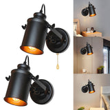 Maxbell Industrial Wall Sconce Downlight Hardwired Wall Lamp for Restaurant Bathroom with switch