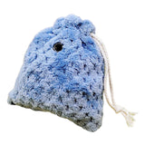 Maxbell Sugar Glider Sleeping Bag Pet Supply Portable for Marmosets Winter Hamster Blue