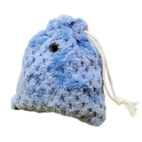 Maxbell Sugar Glider Sleeping Bag Pet Supply Portable for Marmosets Winter Hamster Blue