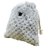 Maxbell Sugar Glider Sleeping Bag Pet Supply Portable for Marmosets Winter Hamster Gray