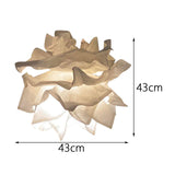 Maxbell Paper Lamp Shade Ceiling Pendant Light Cover White Flower Lampshade Decor S