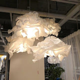 Maxbell Paper Lamp Shade Ceiling Pendant Light Cover White Flower Lampshade Decor S