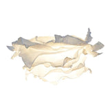 Maxbell Paper Lamp Shade Ceiling Pendant Light Cover White Flower Lampshade Decor M