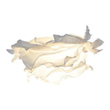 Maxbell Paper Lamp Shade Ceiling Pendant Light Cover White Flower Lampshade Decor M