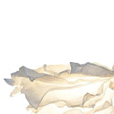 Maxbell Paper Lamp Shade Ceiling Pendant Light Cover White Flower Lampshade Decor M