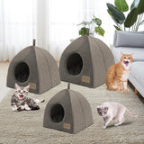 Maxbell Comfortable Cat House Pet Supplies Nest with Pad Kitten Puppy Non Slip S