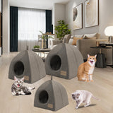 Maxbell Comfortable Cat House Pet Supplies Nest with Pad Kitten Puppy Non Slip S